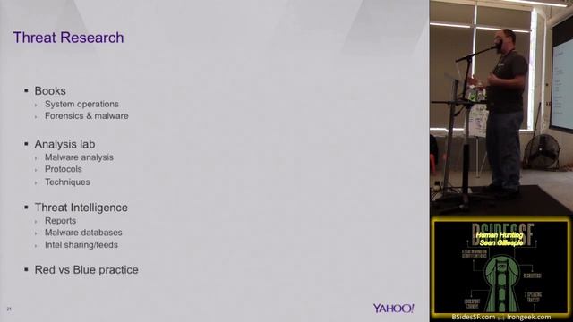 BSidesSF 2015 - Human Hunting (Sean Gillespie) смотреть онлайн