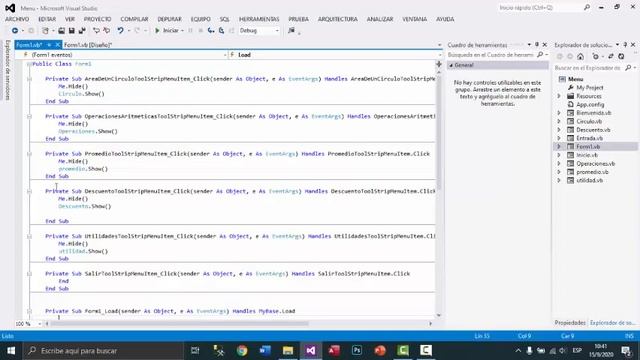 MenuStrip/Visual Studio смотреть онлайн