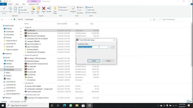 How To Download And Install 7zip | For Pc&Mac! | Windows 10,8,7 | MotorNex