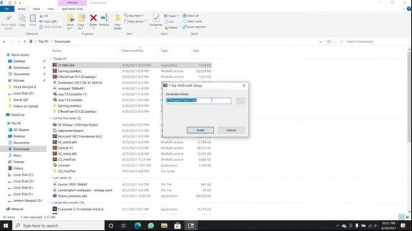 How to Download and Install 7zip | For Pc&Mac! | Windows 10,8,7 | MotorNex