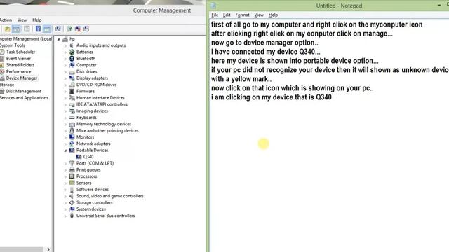 How to solve MTP Device problem from your PC[windows 8.1] смотреть онлайн