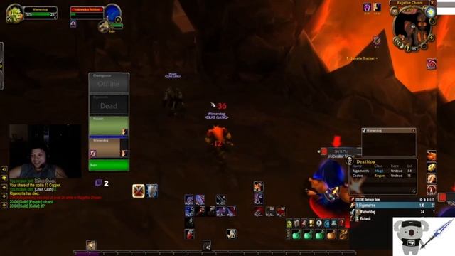 Wow Hardcore - RFC Gone Wrong LVL34 & LVL13 Deaths смотреть онлайн