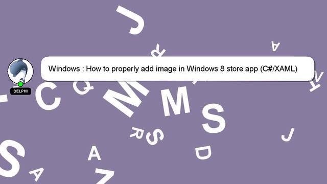 Windows : How to properly add image in Windows 8 store app (C#/XAML) смотреть онлайн