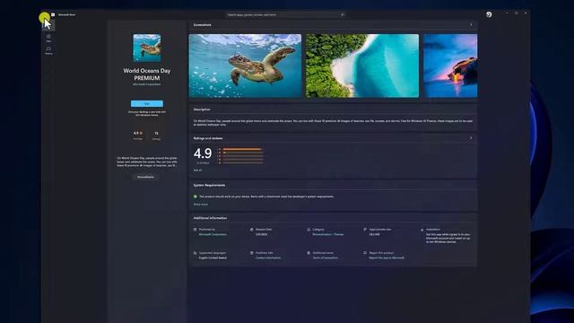 Themes Free Windows 11 - ติดตั้งธีมฟรีผ่าน Microsoft Store смотреть онлайн