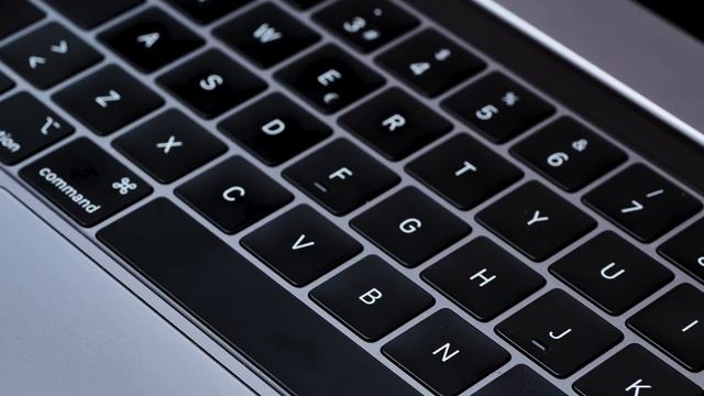 Gray Macbook laptop keyboard close up | Free stock Mac video смотреть онлайн