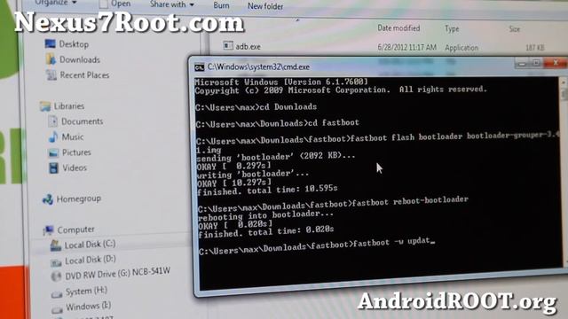How to Unroot/Install Android 4.1.2 on Rooted Nexus 7! смотреть онлайн