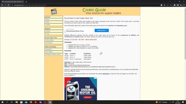 Como instalar los Codec de Video y Audio смотреть онлайн