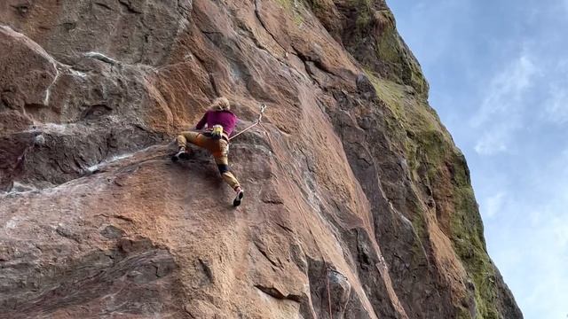“Call Me Daddy,” 5.14a, Flatirons, Boulder, CO
