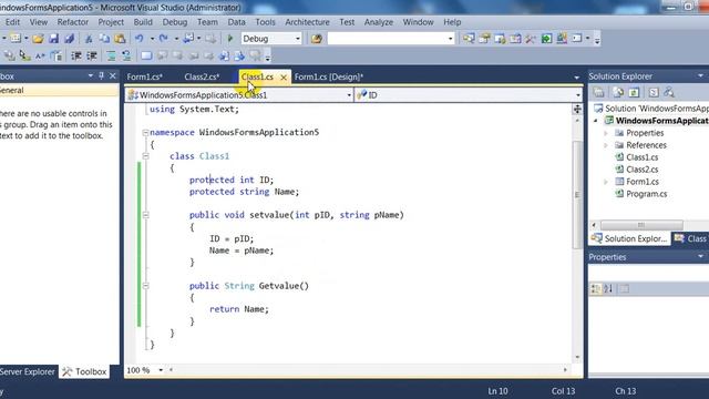 C# tutorial for beginners -part8- Inheritance & Polymorphism смотреть онлайн
