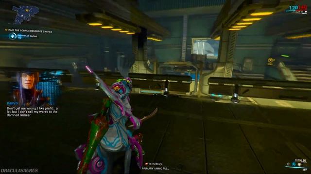 Warframe - Octavia on Mission - Raid the corpus resource caches смотреть онлайн