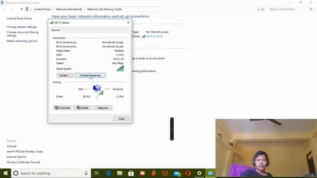 How to see a password of wifi in Windows 10 PC смотреть онлайн