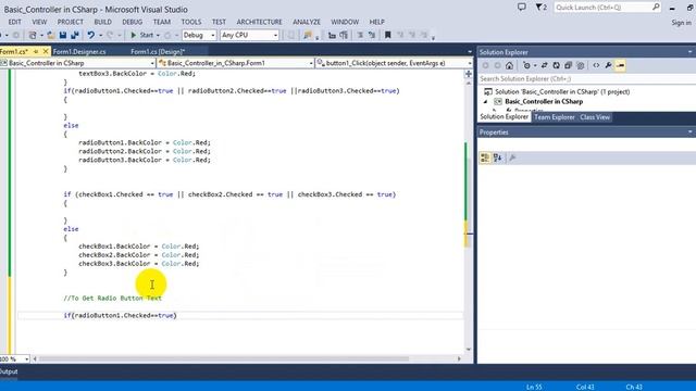 Tutorial 05:How to use CheckBox in Winform Visual Studio C# смотреть онлайн