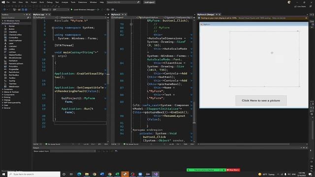 C++ demo to display a photo on a window form смотреть онлайн