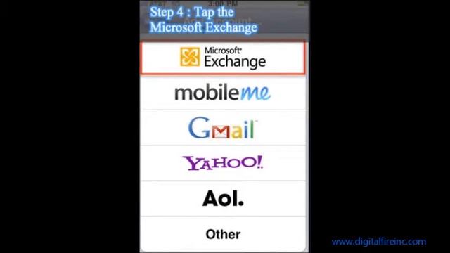 Setting up Microsoft Exchange email on an iPhone смотреть онлайн
