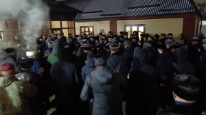 г. Сунжа. 09.01.2024. Похороны Тайсумова Бексолта. третья ночь. #зикр