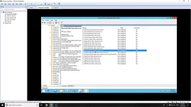 Block Removable Device GPO смотреть онлайн