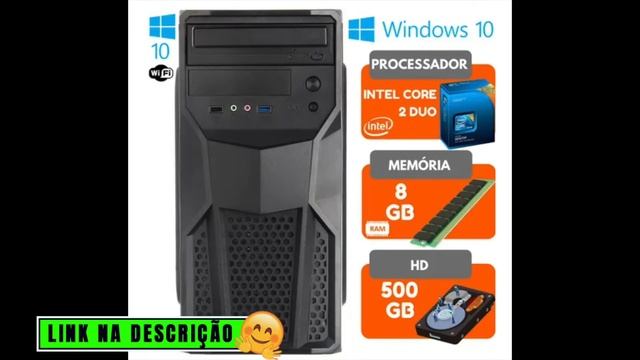 Computador Premium Intel Core 2 Duo 8GB HD 500GB Windows 10 Pro Wifi Desktop Pc смотреть онлайн
