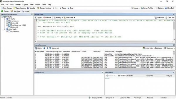 Microsoft Network Monitor