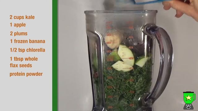 Cinnamon Apple Plum Green Smoothie with Walnut Milk смотреть онлайн