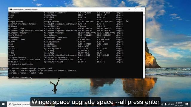 Update All Apps In Windows смотреть онлайн