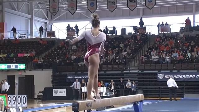 Katy Clements (Central Michigan) 2017 Beam MAC Championships 9.8 смотреть онлайн
