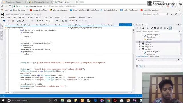 Ex 7 Windows Form Application смотреть онлайн