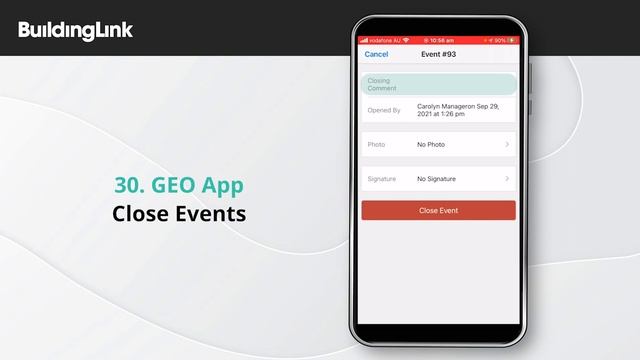【Tutorial】GEO App - Close Events | BuildingLink Asia Pacific смотреть онлайн