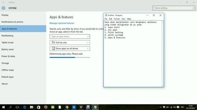 Cara uninstall aplikasi di windows 10 смотреть онлайн
