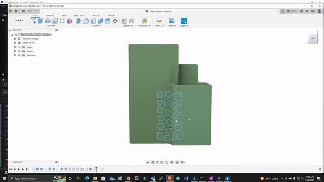 Free Voronoi Addin for Fusion 360 смотреть онлайн