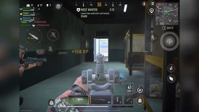Warzone Mobile Max Graphics Gameplay on IPAD PRO смотреть онлайн