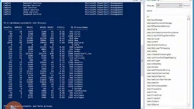 Windows Server 2012 Installing and Configuring - Get Help Command in PowerShell смотреть онлайн