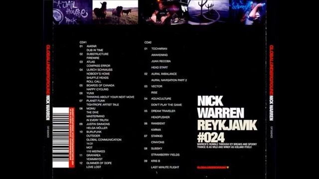 Nick Warren - Global Underground 024: Reykjavik CD1 (2002) смотреть онлайн