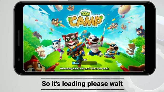 Talking Tom camp game offline ya online || смотреть онлайн