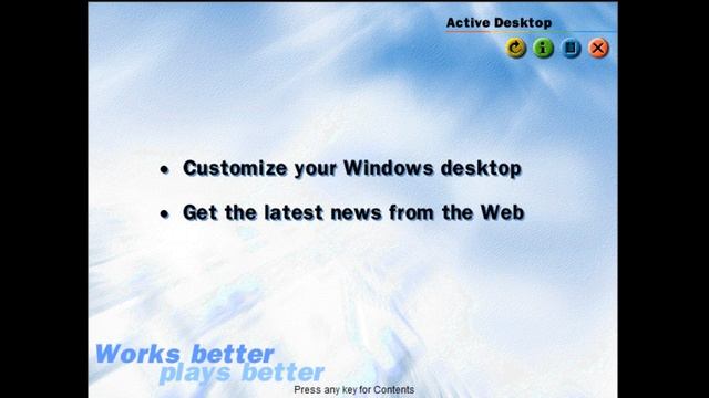 Microsoft Windows 98 - What's New (1998 PC Software) смотреть онлайн