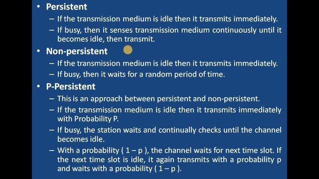 Random Access Protocol - CSMA, CSMA/CD, CSMA/CA - Media Access Control - Networking смотреть онлайн