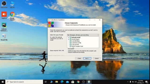 How to Install Code::blocks (IDE 20.03) with MinGW Compiler for C and C++ Programming on Windows 10 смотреть онлайн