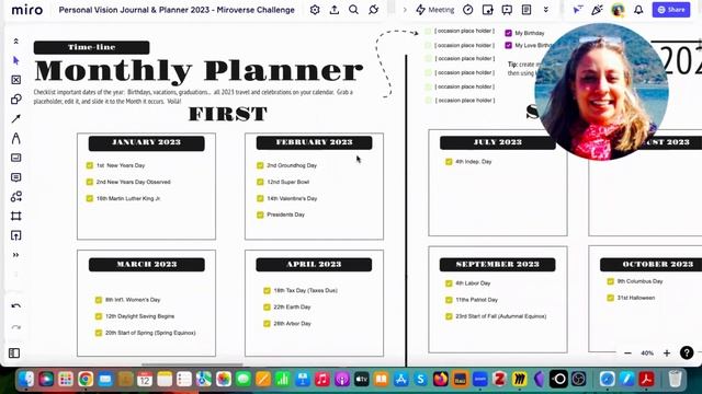 Personal Vision Journal Miro board walkthrough (board link in the description) смотреть онлайн