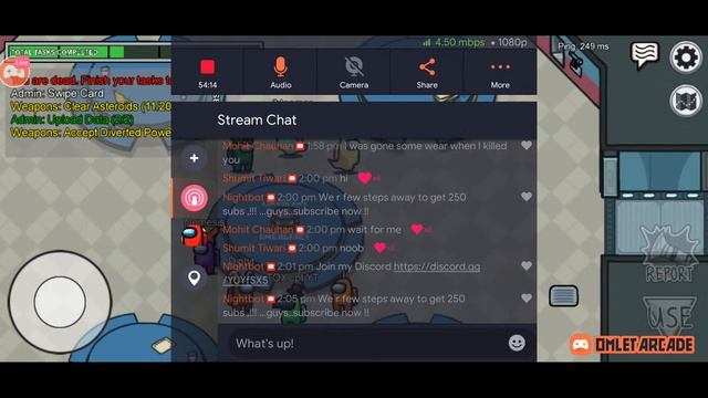 🔴Among us live !! Road to 250 subs !! playing with subs ---Join now !! смотреть онлайн