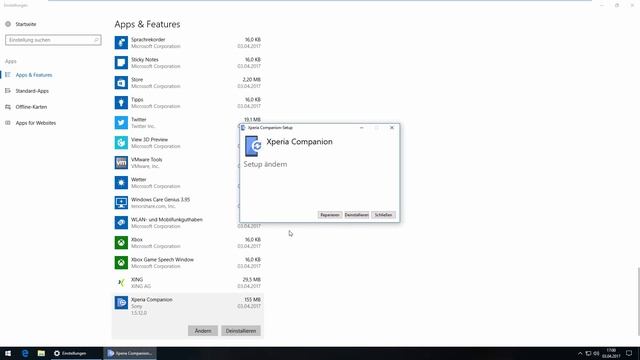 Xperia Companion deinstallieren смотреть онлайн