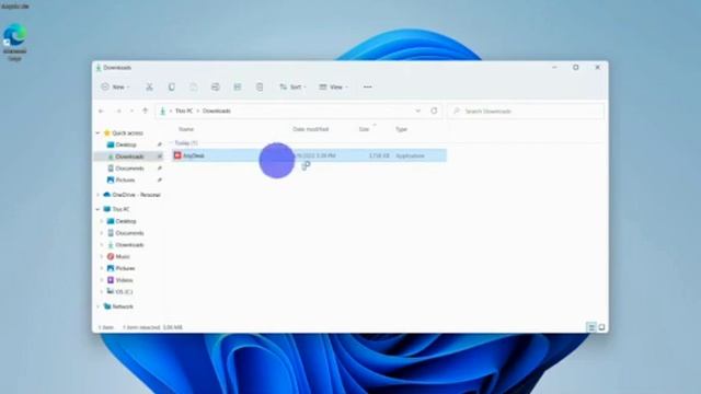 AnyDesk Install on Windows 11 смотреть онлайн