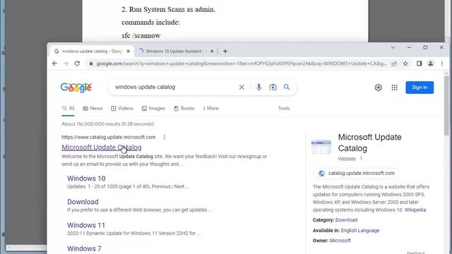 Fix Some update Files are Missing Error code 0x80070003 on Windows смотреть онлайн