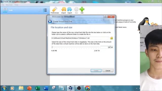 Installing Windows OS via Virtual Box смотреть онлайн