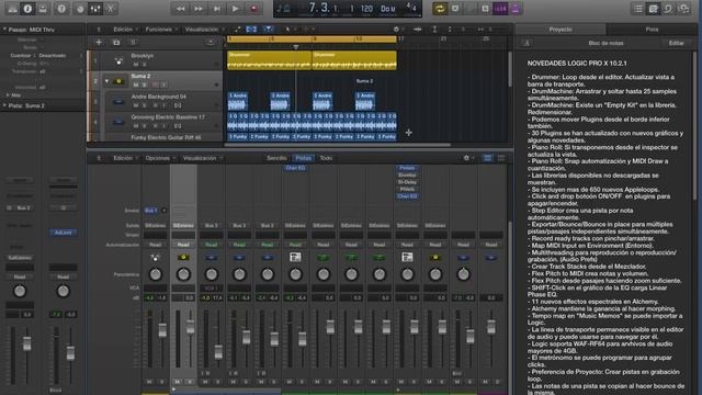 Logic Pro X: Novedades en Logic X 10.2.1 смотреть онлайн