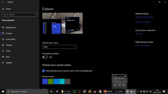 How to switch windows theme Dark, Light or custom смотреть онлайн