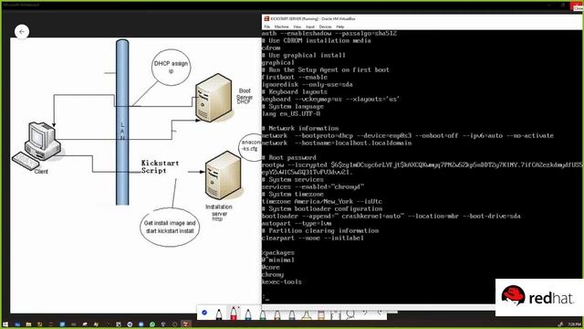 Redhat - KickStart configuration via HTTP смотреть онлайн
