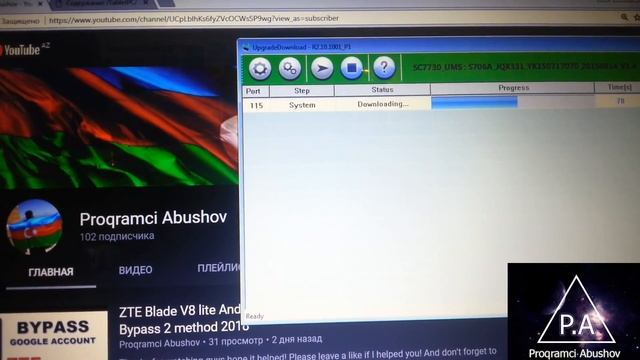 RoverPad Tesla Impulse 7.0 Quad 3G how to flash / как прошить / proqram təminatı смотреть онлайн