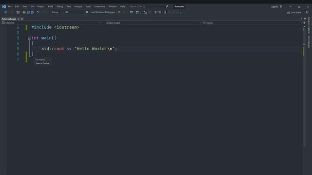 Asteroids Game with C++ & SFML | Part 1: Project Setup смотреть онлайн