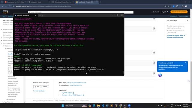 How to Install Eksctl Using choco on windows PowerShell | Install eksctl | Kubernetes смотреть онлайн