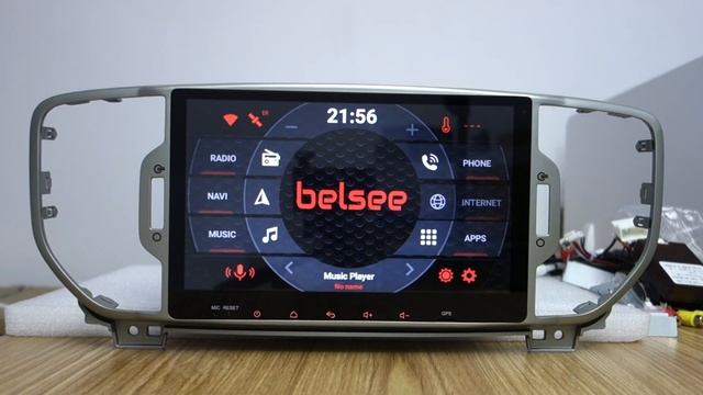 Belsee 9“ Touch screen android 8.0 Octa Core PX5 Head Unit Car Stereo ”KIA Sportage 2016 2017 смотреть онлайн