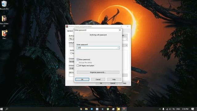 How To Encrypt a File or Folder Using WINRAR [step by step ] смотреть онлайн